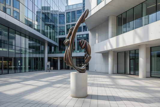 “Emerge” – Monumental Abstract Bronze Sculpture