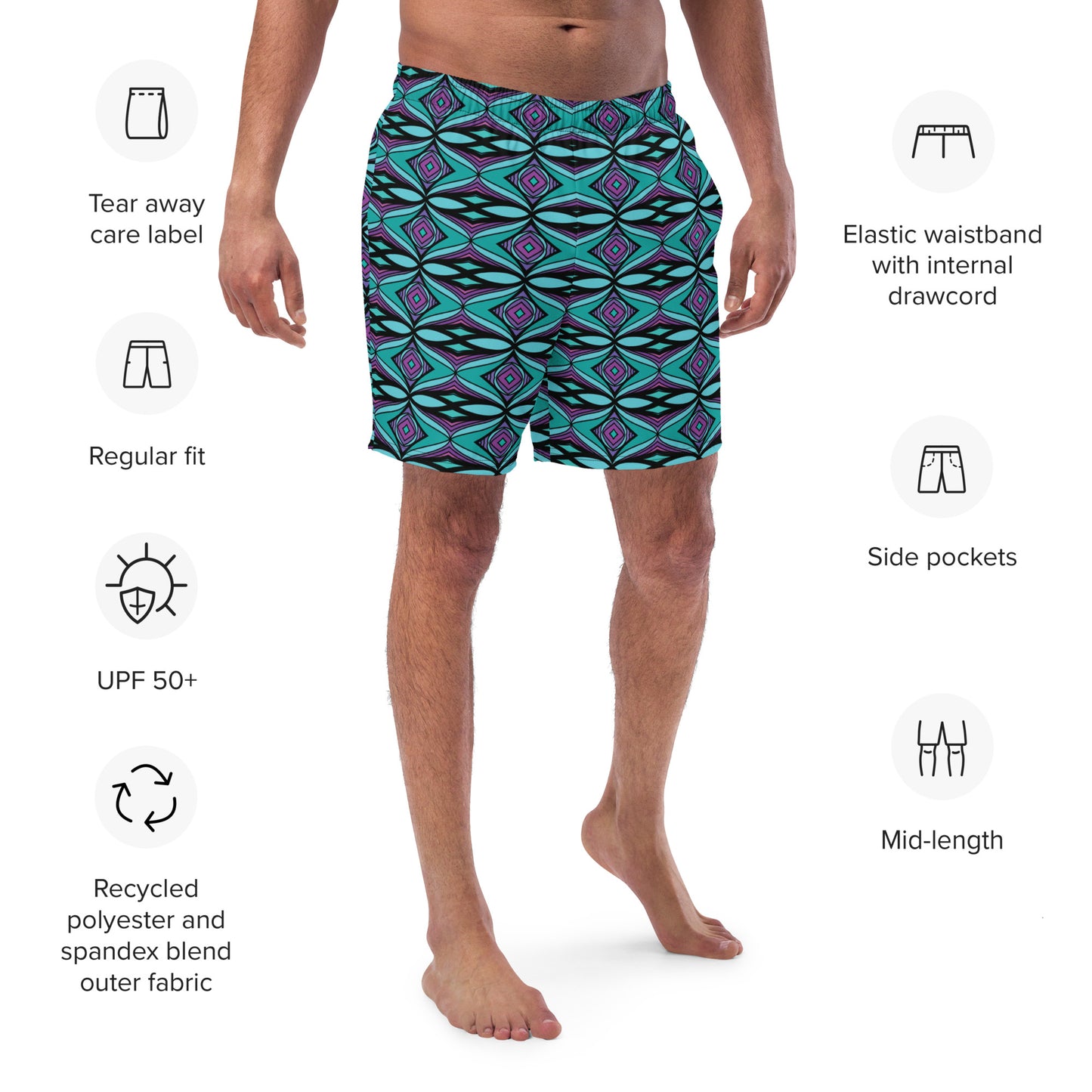 Men's swim trunks